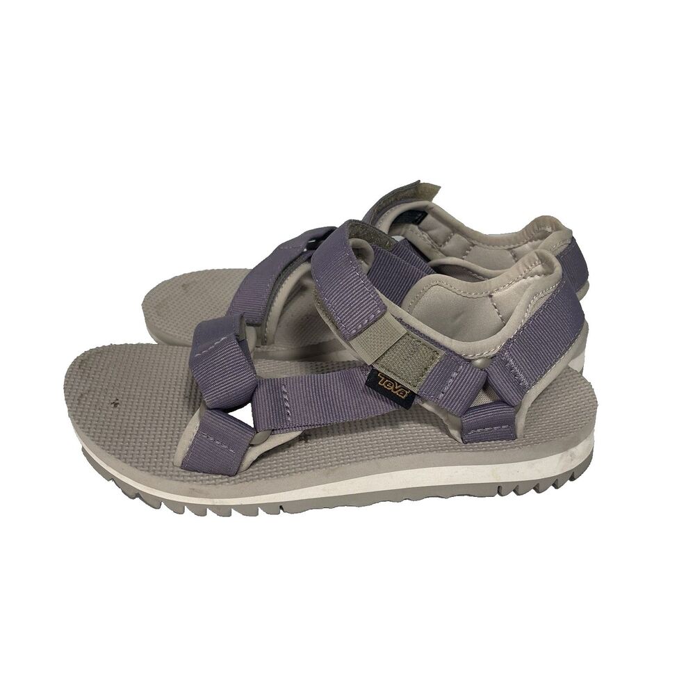 Teva Universal Trail Trooper Sandals Hiking Gorpcore Purple Gray Women's Size 8